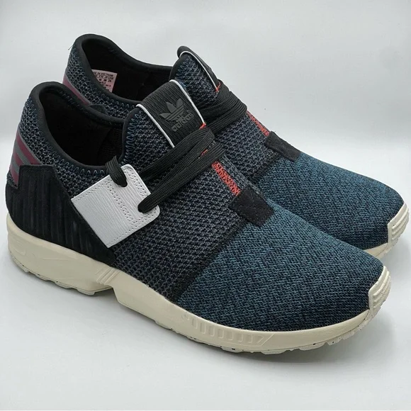 adidas | Shoes | Adidas Zx Flux Plus Sneakers Mens Shoe Sz Aq5398 Blue  Black Nwob | Poshmark